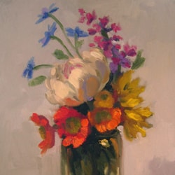 Mixed Bunch • 12 x 9 inches, oil on panel